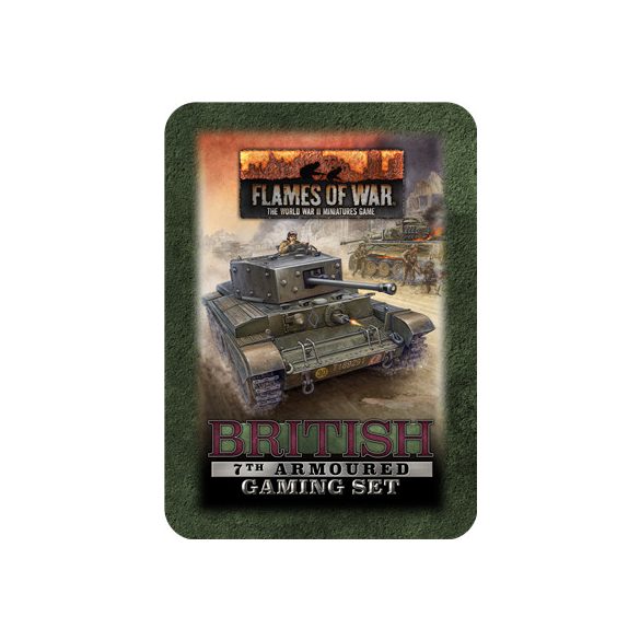 Flames Of War - British 7th Armoured Gaming Set - EN-TD049