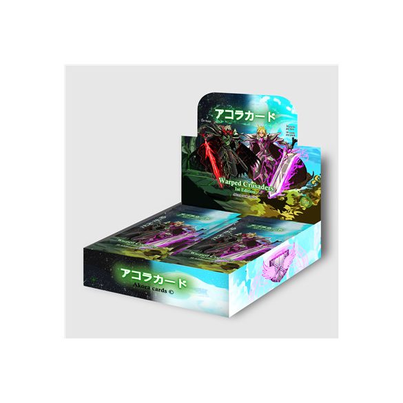 Akora TCG - Warped Crusaders - Booster Box (20 Packs) - EN-07341