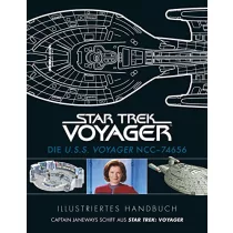 Illustriertes Handbuch: Die U.S.S. Voyager NCC-74656 - német nyelvű illusztrált kézikönyv