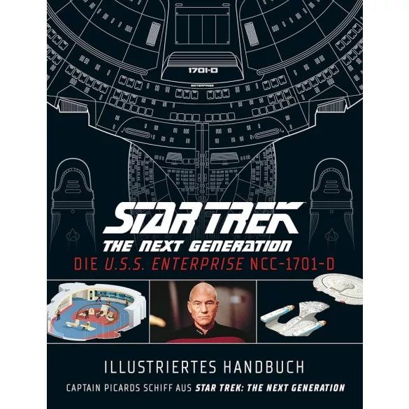 Illustriertes Handbuch: Die U.S.S. Voyager NCC-74656 - német nyelvű illusztrált kézikönyv