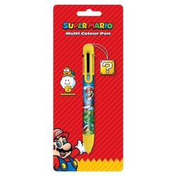 Pyramid Multi Colour Pen - Super Mario (Colour Block)-SR73429