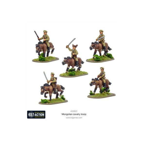 Bolt Action - Mongolian Cavalry Troop - EN-405008501