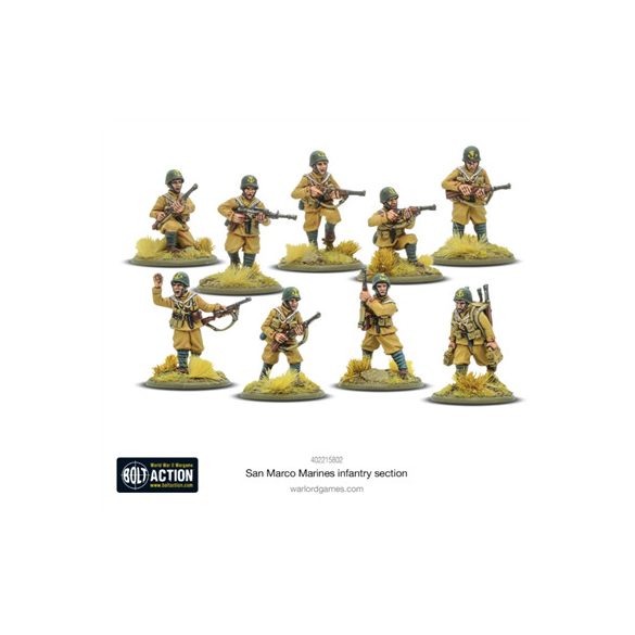 Bolt Action - San Marco Marines Infantry Section - EN-402215802