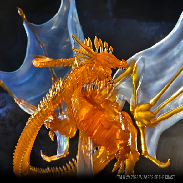 D&D Icons of the Realms: Adult Topaz Dragon-96165