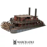 Warcradle Scenics: Black Lake Bayou - Paddle Steamer MDF terepelem