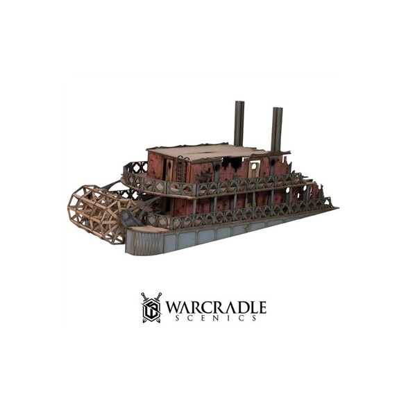 Warcradle Scenics: Black Lake Bayou - Paddle Steamer-WSA560004