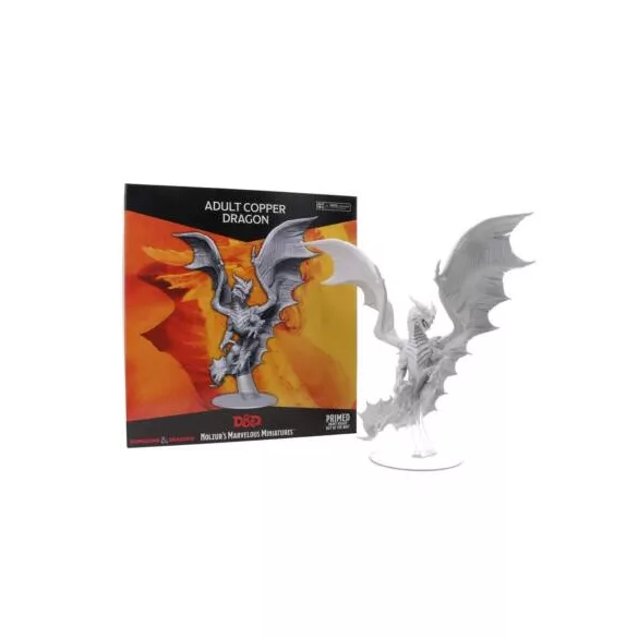 D&D Nolzur's Marvelous Miniatures: Adult Copper Dragon miniatűra - angol kiadás