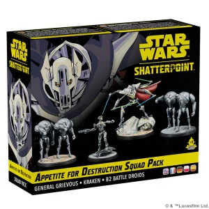 Star Wars: Shatterpoint - Appetite for Destruction - General Grievous Squad Pack - EN/FR/DE/PL/ES-SWP05