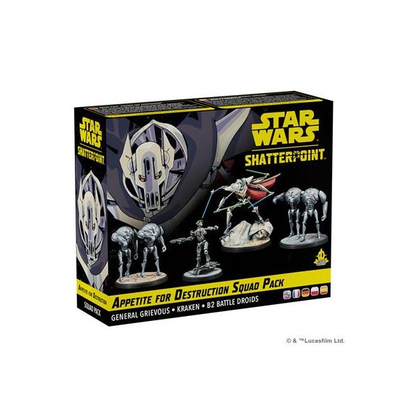 Star Wars: Shatterpoint - Appetite for Destruction - General Grievous Squad Pack - EN/FR/DE/PL/ES-SWP05