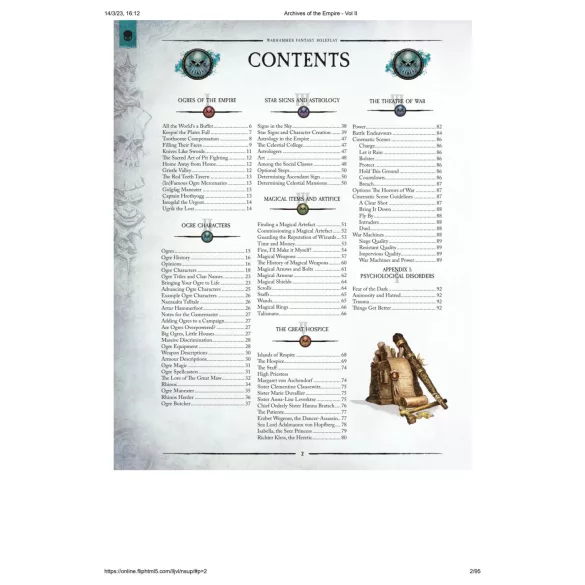 WFRP Archives of the Empire Vol 2 - EN-CB72451