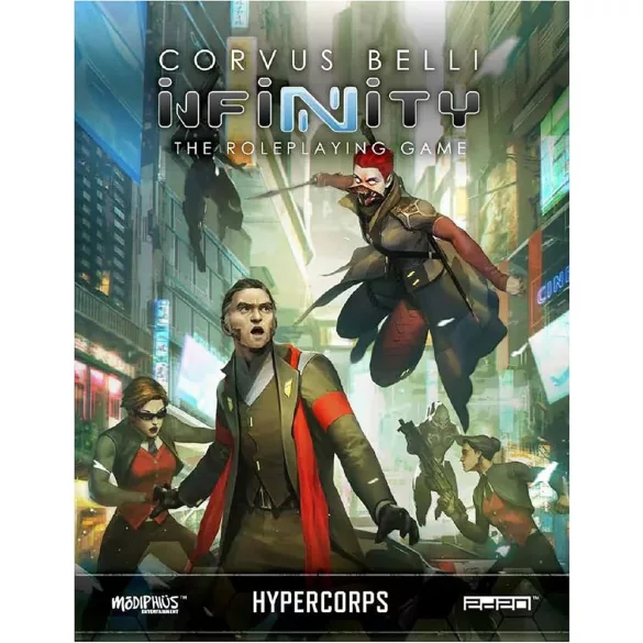 Infinity RPG: Hypercorps Sourcebook - angol nyelvű szerepjáték-kiegészítő