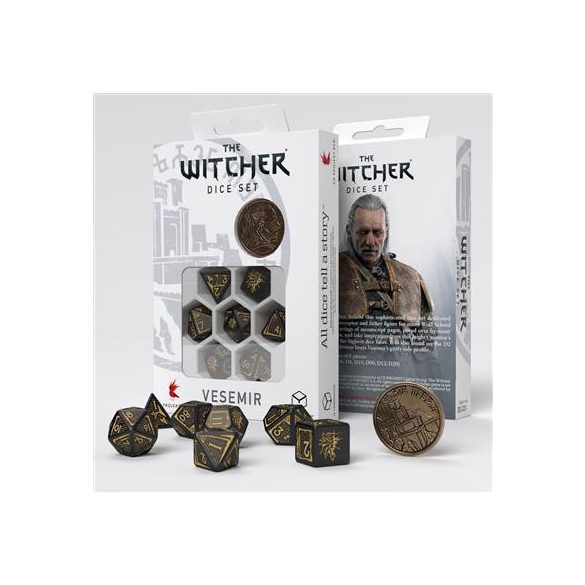 The Witcher Dice Set. Vesemir - The Sword Master-SWVE02