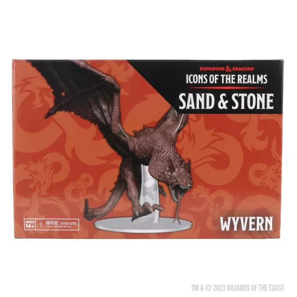 D&D Icons of the Realms Miniatures: Sand & Stone - Wyvern Boxed Miniature (Set 26) - EN-WZK96236
