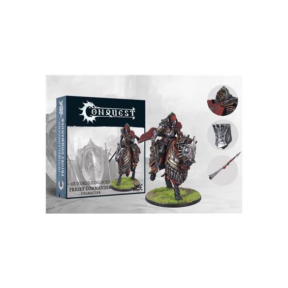 Conquest - Hundred Kingdoms: Priory Commander of the Order of the Crimson Tower - EN-PBW7232