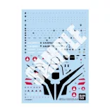 Macross Delta - Model Kit - HG 1/100 YF-19 Water Decals-MK64259