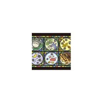 Stained glass Jigsaw Puzzle 208P Totoro and his friends My Neighbor Totoro-ENSKY-18393