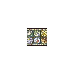 Stained glass Jigsaw Puzzle 208P Totoro and his friends My Neighbor Totoro-ENSKY-18393