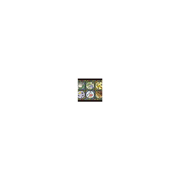 Stained glass Jigsaw Puzzle 208P Totoro and his friends My Neighbor Totoro-ENSKY-18393