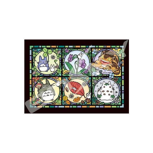 Puzzle Stained Glass 208 P All seasons -My Neighbor Totoro-ENSKY-19273