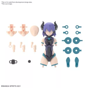 30 Minutes Sisters (30MS) - Option Parts Set 7: Evil Costume (Col. A)-MK65099
