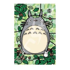 Stained glass Jigsaw Puzzle 126P Big Totoro - My Neighbor Totoro-ENSKY-19002