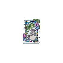 Stained glass Jigsaw Puzzle 126P Totoro Umbrella - My Neighbor Totoro-ENSKY-19478