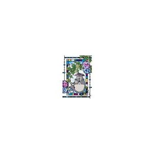 Stained glass Jigsaw Puzzle 126P Totoro Umbrella - My Neighbor Totoro-ENSKY-19478