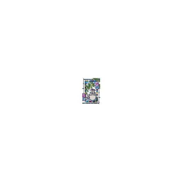 Stained glass Jigsaw Puzzle 126P Totoro Umbrella - My Neighbor Totoro-ENSKY-19478