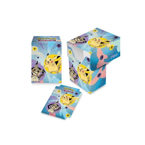 UP - Pikachu & Mimikyu Full View Deck Box for Pokémon-16111