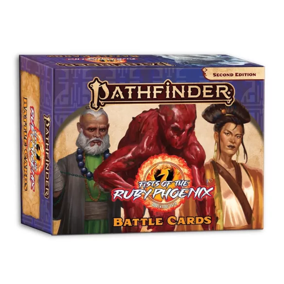 Pathfinder RPG: Fists of the Ruby Phoenix Battle Cards (P2) - EN-PZO2235