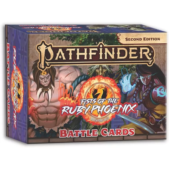Pathfinder RPG: Fists of the Ruby Phoenix Battle Cards (P2) - angol kiadás