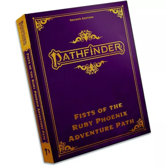 Pathfinder Fists of the Ruby Phoenix Adventure Path Special Edition (P2) - angol nyelvű keményfedeles kampánykötet