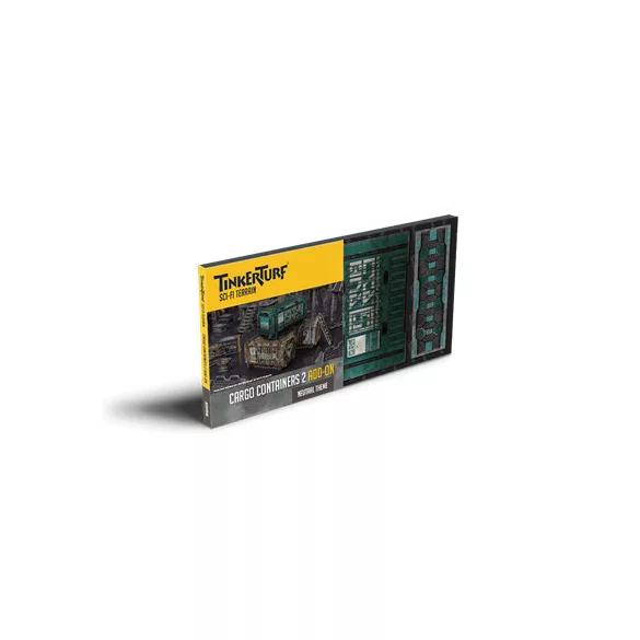 TinkerTurf Sci-Fi - Cargo Containers Series 2-TT-CON-SR2