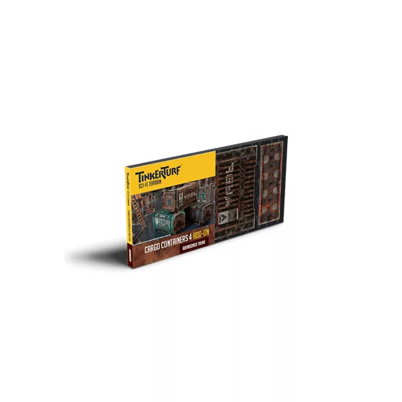 TinkerTurf Sci-Fi - Cargo Containers Series 4-TT-CON-SR4