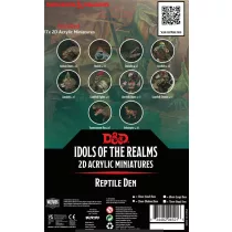 D&D Idols of the Realms: Scales & Tails - Reptile Den - 2D Set-94521