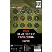 D&D Idols of the Realms: Scales & Tails - Snake Den - 2D Set-94522