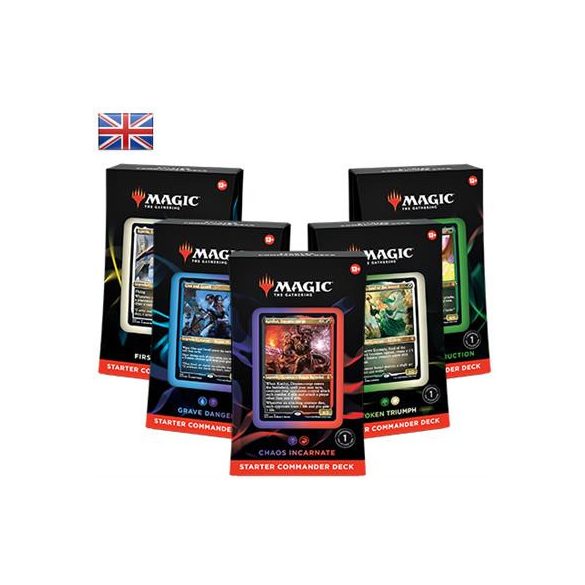 MTG - Evergreen Starter Commander Decks 2022 (5 Decks) - EN-C99230000