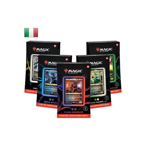 MTG - Evergreen Starter Commander Decks 2022 (5 Decks) - IT-C99231030