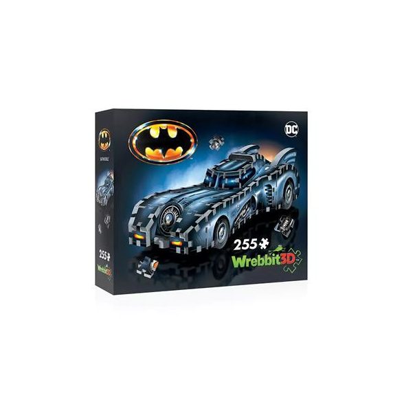 DC Comics - Batman - Wrebbit 3D Puzzle - Batmobile - 255pcs-W3D0515