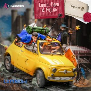 Lupin The 3rd - Lupin, Jigen, & Fujiko Elite Diorama Statue 1/8 scale-