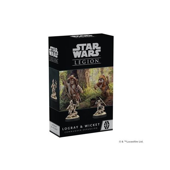 Star Wars Legion: Logray & Wicket Commander Expansion - EN-SWL110