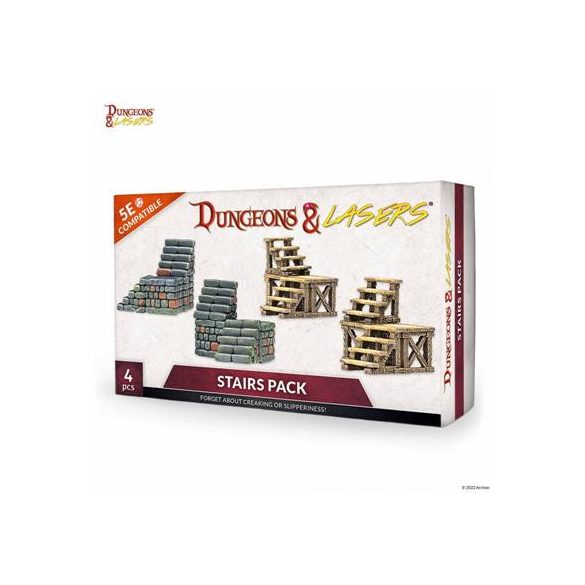 Dungeons & Lasers - Stairs Pack - EN-DNL0038