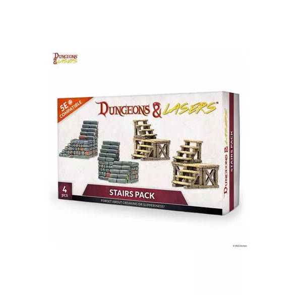 Dungeons & Lasers - Stairs Pack - EN-DNL0038