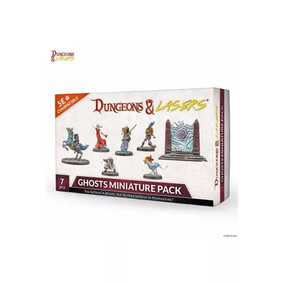 Dungeons & Lasers - Ghosts Miniature Pack - EN-DNL0042