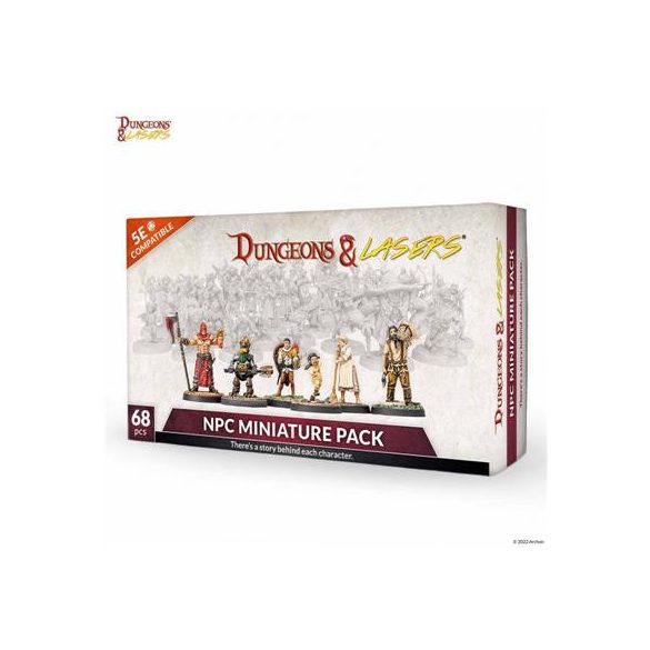 Dungeons & Lasers - NPC Miniature Pack - EN-DNL0043