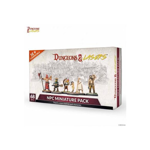 Dungeons & Lasers - NPC Miniature Pack - EN-DNL0043