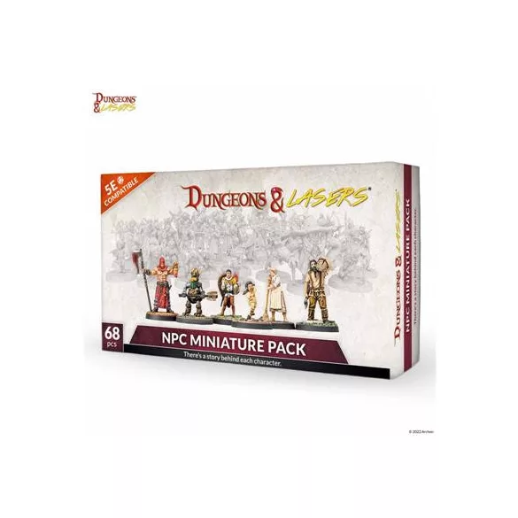 Dungeons & Lasers - NPC Miniature Pack - EN-DNL0043