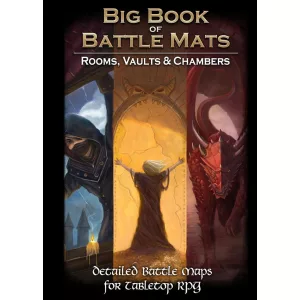 Big Book of Battle Mats - Rooms, Vaults & Chambers - EN-LBM-042