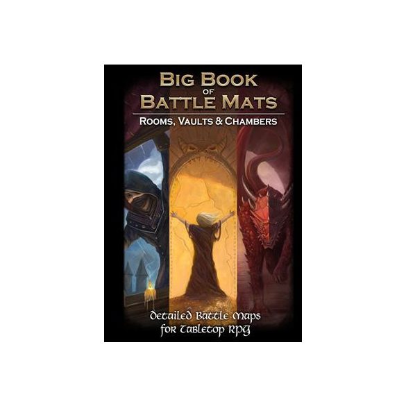Big Book of Battle Mats - Rooms, Vaults & Chambers - EN-LBM-042