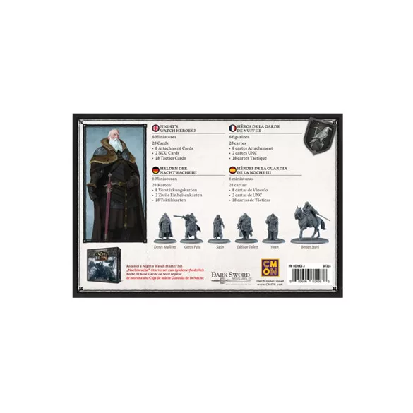 A Song of Ice And Fire - Night's Watch Heroes 3 - DE/EN/ES/FR-CMND0219